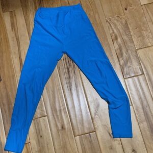 LuLaRoe Vibrant Blue Leggings